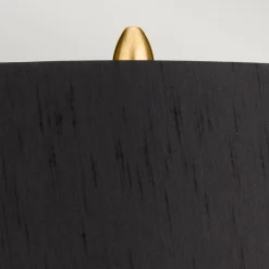 Elstead Nachttischlampe Keramik Stoff 56,2 cm hoch E27* Tischlampen|Schlafzimmer Lampen