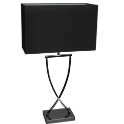 By Rydéns Nachttischlampe Metall Stoff E27 69 cm hoch Modern* Wohnzimmerlampen|Schlafzimmer Lampen