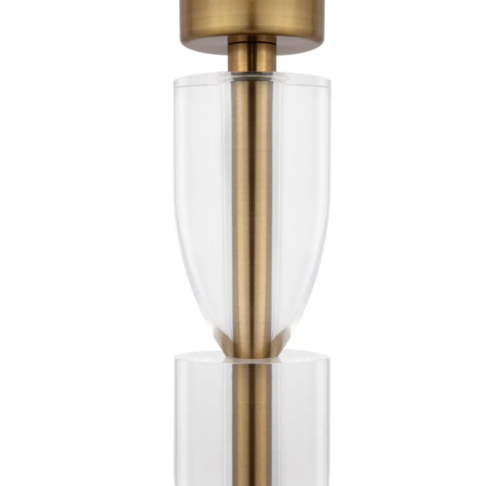 Maytoni Nachttischlampe Metall Stoff E27 47 cm hoch rund ROSA* Tischlampen|Schlafzimmer Lampen