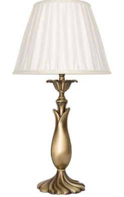 Giovanni Battista Nachttischlampe Weiß* Wohnzimmerlampen|Messinglampen