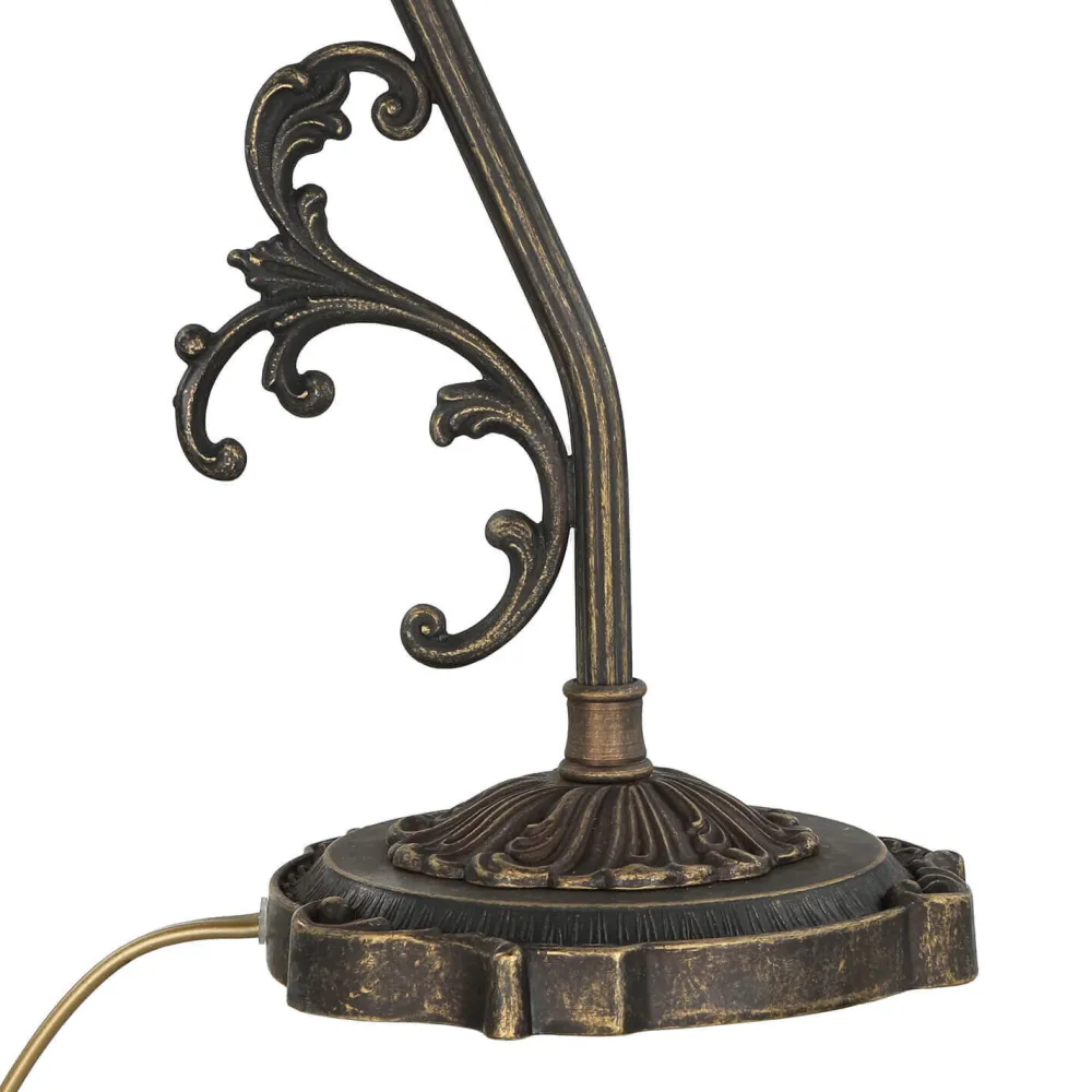 Discount Giovanni Battista Nachttischlampe Weiß Messing