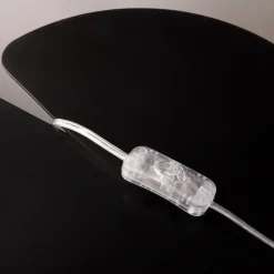 Clearance Maytoni Nachttischleuchte Edelstahl Stoff 47 cm in Gold Weiß