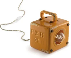 Sale Ferroluce Nachttischleuchte Keramik E27 15,5 cm breit 20 cm eckig