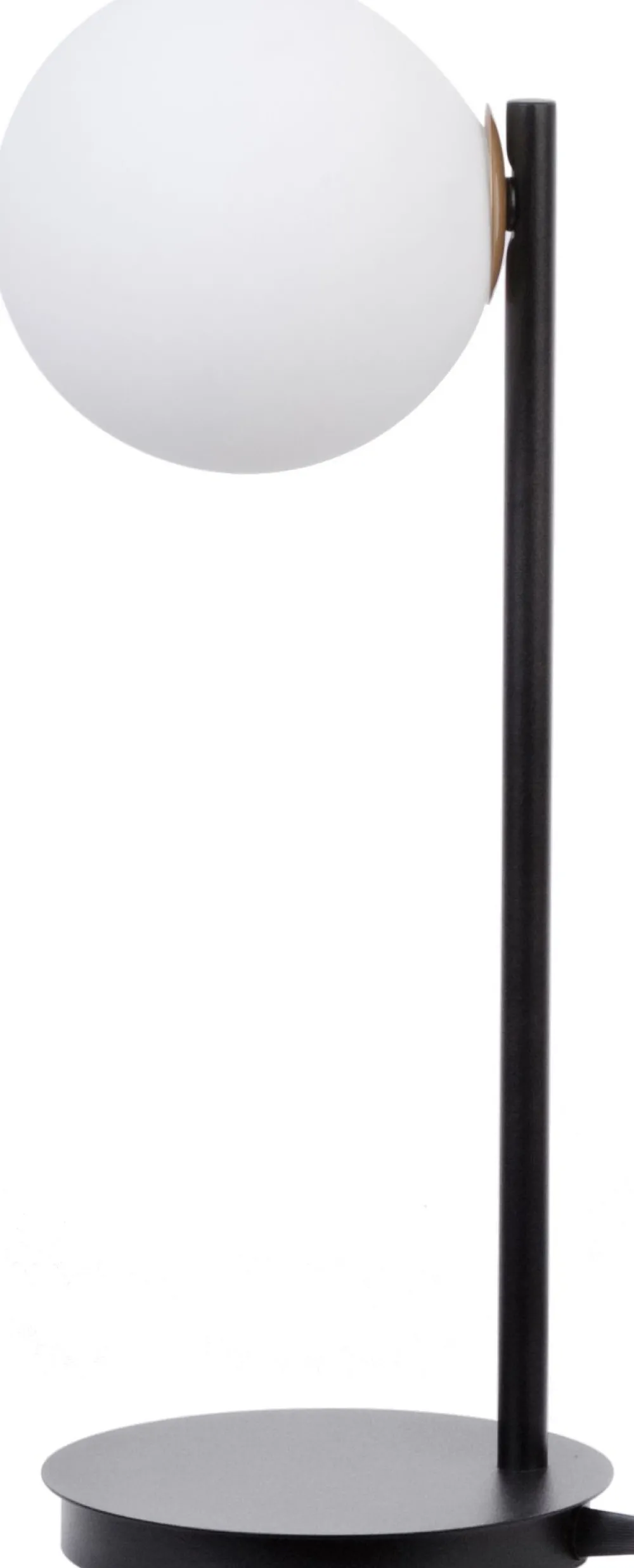 Sigma Nachttischleuchte Metall Glas blendarm G9 43 cm klein* Tischlampen|Kugellampen