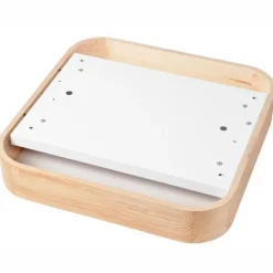 Best Lamkur Natürliche Deckenlampe Pinie Glas B:45 cm E27 4-flmg