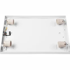 Best Lamkur Natürliche Deckenlampe Pinie Glas B:45 cm E27 4-flmg