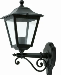 Lido Nostalgische Außenlampe ONAYA Schwarz IP44 Rustikal* Rustikale Lampen|Rustikale Außenleuchten