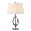 Elstead Opulente Tischlampe CANDELA Klassisch 56,5cm Stoff* Tischlampen|Designerlampen