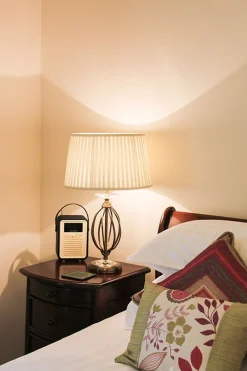 Elstead Opulente Tischlampe CANDELA Klassisch 56,5cm Stoff* Tischlampen|Designerlampen