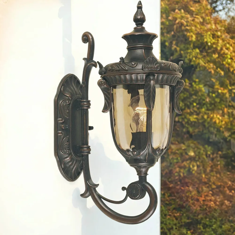 Elstead Opulente Wandleuchte AMY Rustikal IP44 außen Hof* Rustikale Lampen|Vintage Lampen