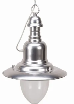 Online Lido Outdoor Pendelleuchte HANIHNA IP43 Maritim in Nickel