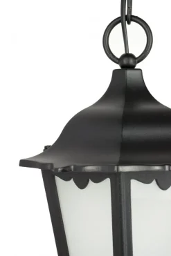 Clearance SU-MA Outdoor Pendelleuchte Schwarz IP43 Rustikal DILSEN