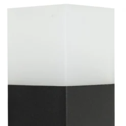 SU-MA Outdoor Stehleuchte Schwarz 58cm IP44 eckig* Wegeleuchten|Moderne Außenleuchten