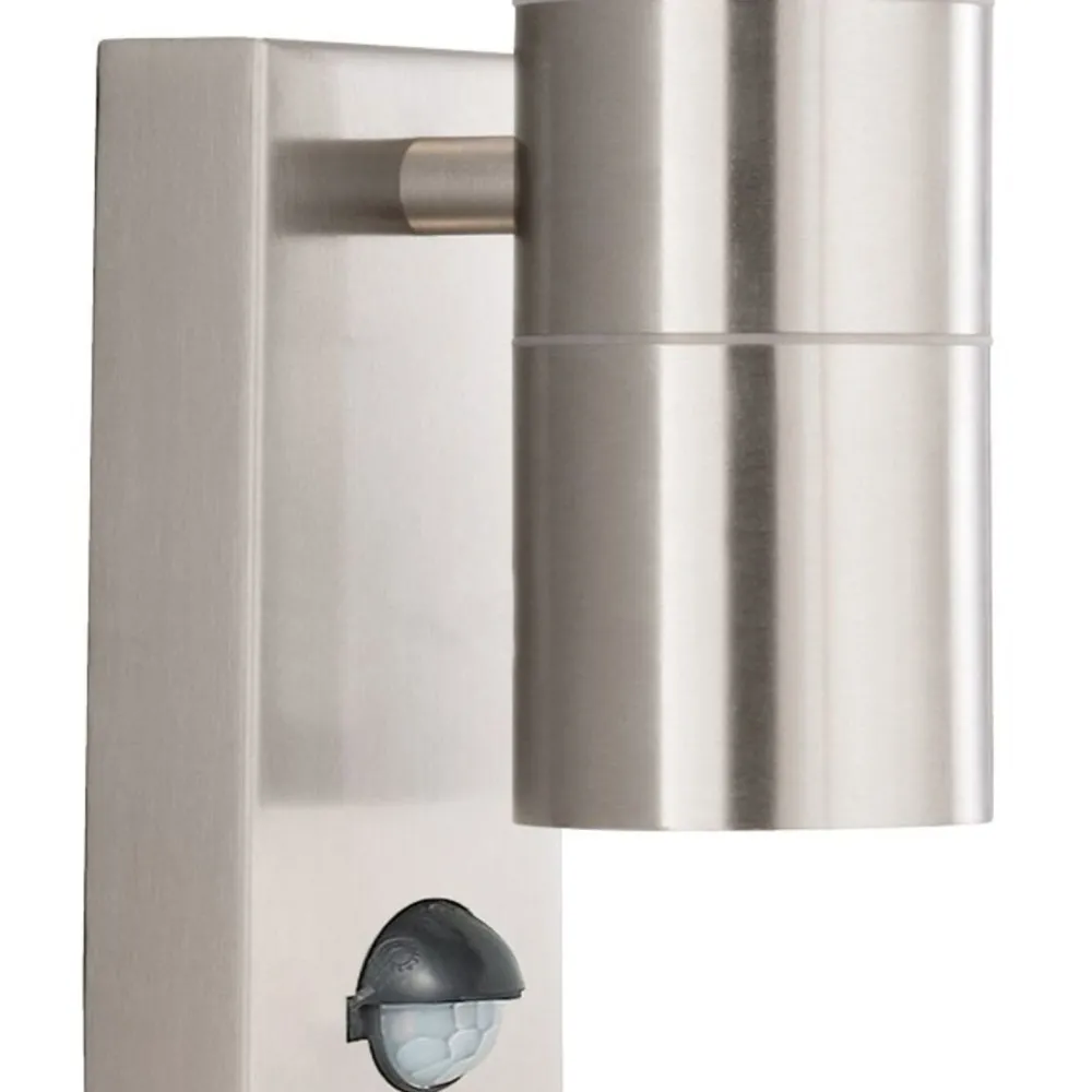 Searchlight Outdoor Wandlampe Up & Down Bewegungsmelder GU10 IP44* Metall Lampen|Fassadenstrahler