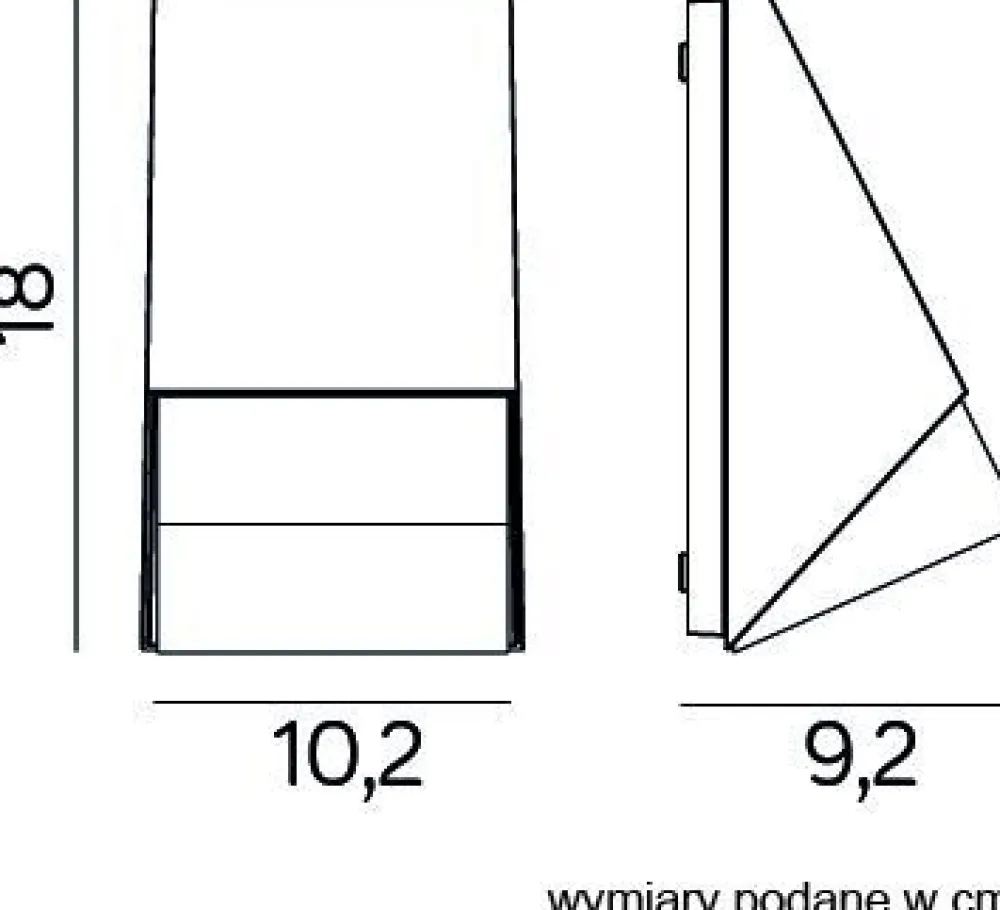 SU-MA Outdoor Wandleuchte Anthrazit IP54 wetterfest* Außenwandleuchten|Moderne Außenleuchten