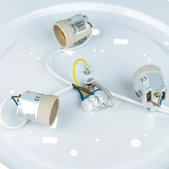 Sale Lamkur Pendel Hängelampe Holzleuchte Braun Esszimmer rund