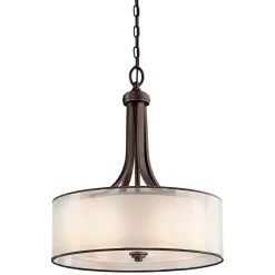 Elstead Pendellampe CANELADO Bronze Ø51 Wohnzimmer Leuchte* Moderne Lampen|Designerlampen