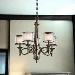 Elstead Pendellampe CANELADO Bronze Wohnzimmer Leuchte* Hängelampen|Moderne Lampen