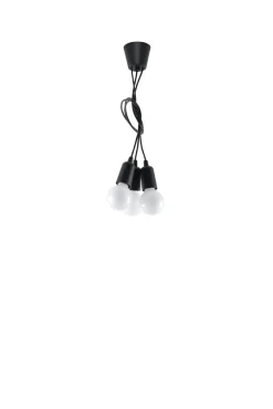 Sollux Pendellampe Retro Schwarz verstellbar bis 90 cm NESSA* Hängelampen|Esszimmer Lampen