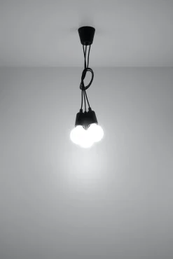 Sollux Pendellampe Retro Schwarz verstellbar bis 90 cm NESSA* Hängelampen|Esszimmer Lampen