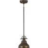 Clearance Elstead Pendellampe RURAL Bronze Ø20cm Esstisch Lampe