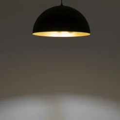 Discount Nowodvorski Pendelleuchte Ø 33 cm E27 in Schwarz Gold matt