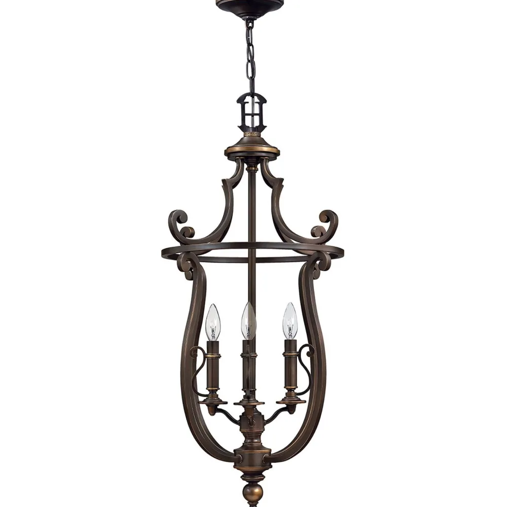 Clearance Elstead Pendelleuchte ANABELL 9 Bronze Ø42cm kürzbar Lampe