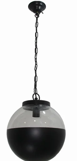 Lido Pendelleuchte Außen IP44 rund Kugel Schirm E27 MELANTHA* Kugellampen|Vintage Lampen