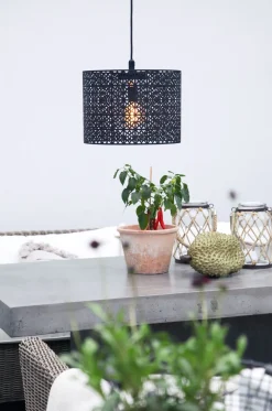 By Rydéns Pendelleuchte außen Metall E27 IP44 rund Ø 36 cm Modern* Metall Lampen|Hängeleuchten Außen