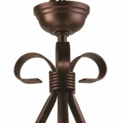 Lamkur Pendelleuchte Braun Metall Esstisch Rustikal 3xE27* Hängelampen|Esszimmer Lampen