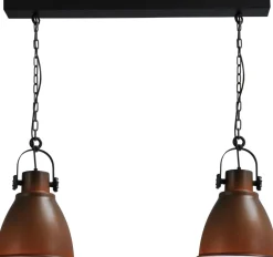 Sale Masterlight Pendelleuchte Braun Weiß Handarbeit schwenkbar