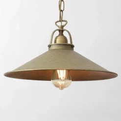 Best Giovanni Battista Pendelleuchte Bronze Antik Groß Handarbeit