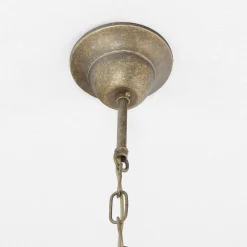 Best Giovanni Battista Pendelleuchte Bronze Antik Groß Handarbeit