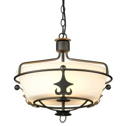 Elstead Pendelleuchte CAMELOT 10 Graphit Ø43cm Lampe* Hängelampen|Esszimmer Lampen