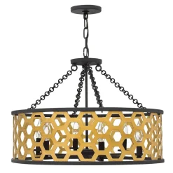 Sale Elstead Pendelleuchte CELLA Gold 6-flmg verstellbar Lampe