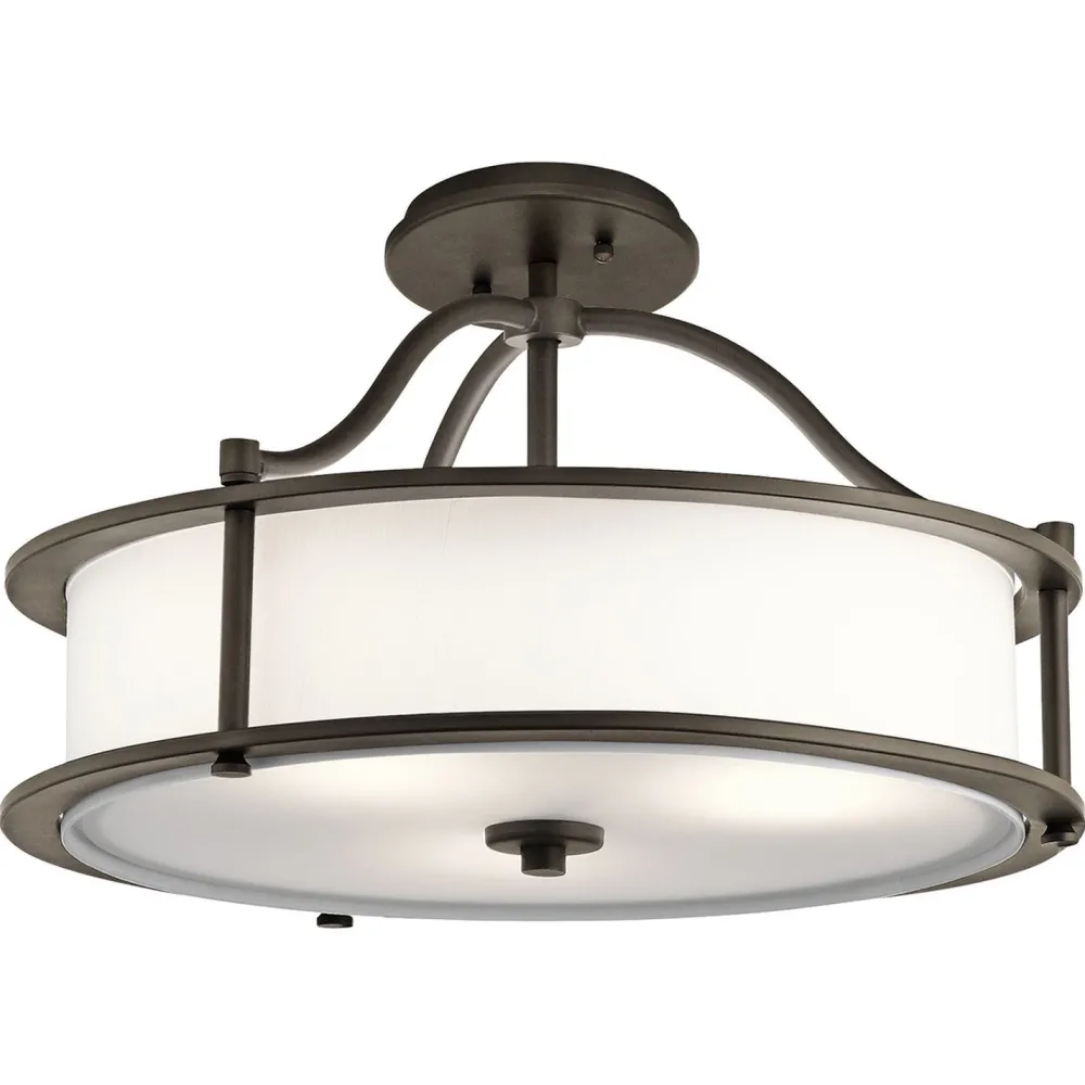 Hot Elstead Pendelleuchte CORDA Ø61cm 4-flammig Decke Lampe