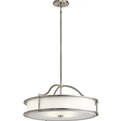 Elstead Pendelleuchte CORDA Ø61cm kürzbar 4-flmg Esszimmer* Moderne Lampen|Designerlampen