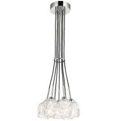 Sale Elstead Pendelleuchte DARINA in Nickel kürzbar Ø33cm Lampe