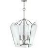 Discount Elstead Pendelleuchte EDDA Glas Ø51cm verstellbar Lampe