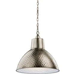 Elstead Pendelleuchte ESRA in Zinn kürzbar Ø47cm Lampe* Hängelampen|Esszimmer Lampen