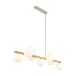 Sale TK Lighting Pendelleuchte Esstisch 117 cm lang H: max. 125 cm verstellbar