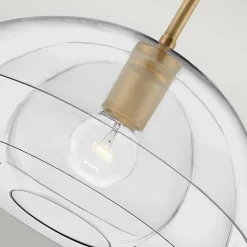 Elstead Pendelleuchte Esstisch Glas Ø 40,7 cm H: max. 106,6 cm E27* Hängelampen|Bürolampen