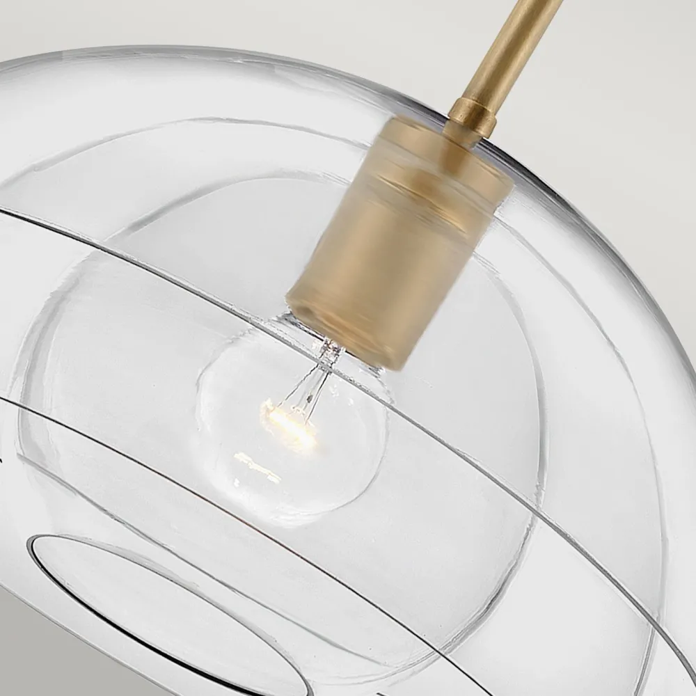 Elstead Pendelleuchte Esstisch Glas Ø 40,7 cm H: max. 106,6 cm E27* Hängelampen|Bürolampen