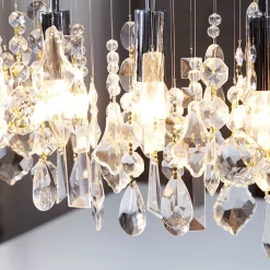 Invicta Interior Pendelleuchte Esstisch Kristall Moderne Lampe E14* Hängelampen|Esszimmer Lampen