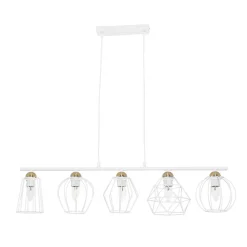 Easylight Pendelleuchte Esstisch Weiß Drahtgestell Schirm* Designerlampen|Moderne Lampen