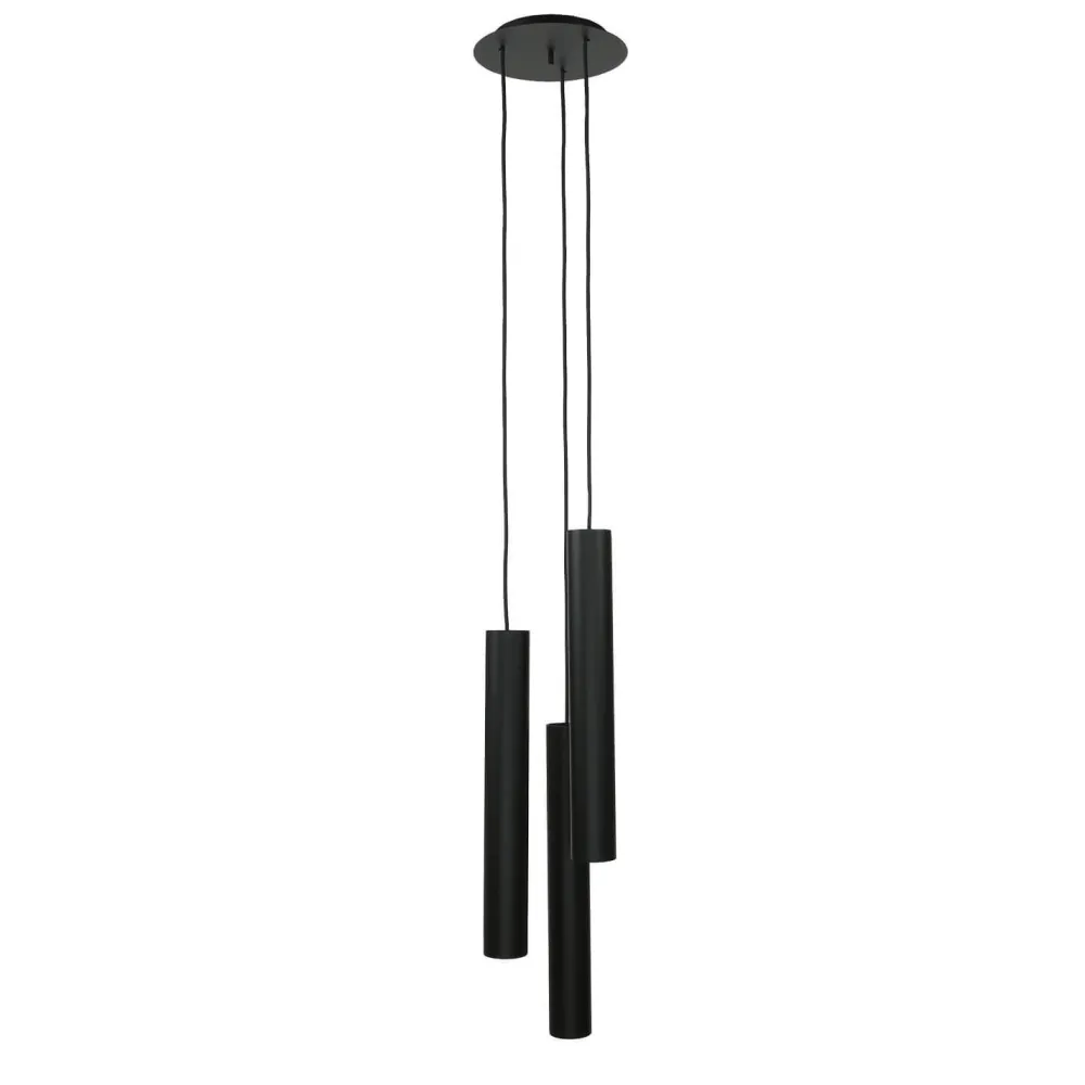 Easylight Pendelleuchte EYE Schwarz 3-flmg Wohnzimmer Lampe* Moderne Lampen|Esszimmer Lampen