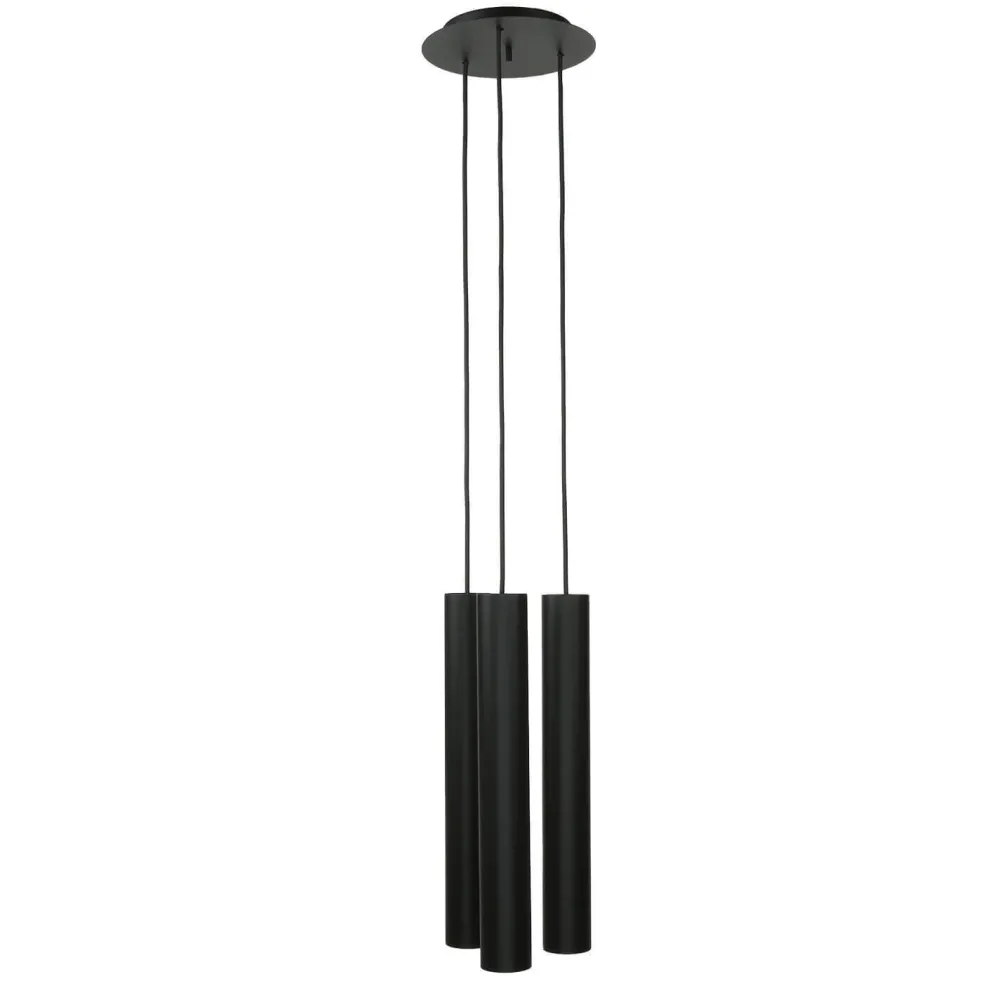 Easylight Pendelleuchte EYE Schwarz 3-flmg Wohnzimmer Lampe* Moderne Lampen|Esszimmer Lampen