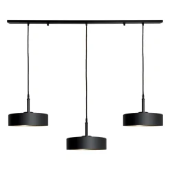 Hot Giovanni Battista Pendelleuchte 3-flammig B: 120 cm Messing Eisen E27