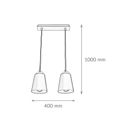 Sale Emibig Pendelleuchte für Esstisch Schwarz Skandinavisch