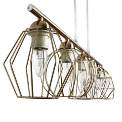 Clearance Easylight Pendelleuchte GALAXY in Messing Küche Esszimmer